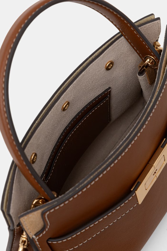 Tory Burch geantă crossbody pentru femei, din piele Lee Radziwill 178830
