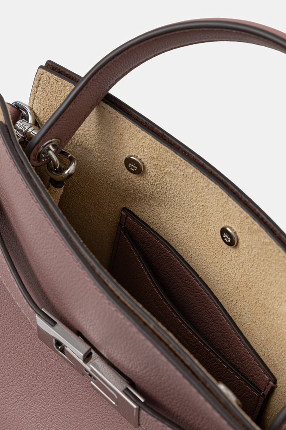 Tory Burch bőr táska Lee Radziwill 178963 rózsaszín