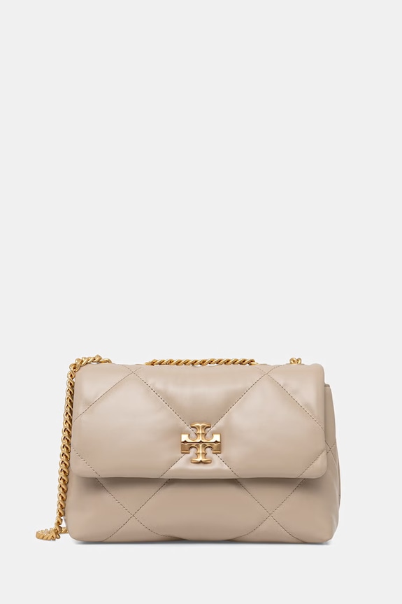 Tory Burch torebka damska skórzana Kira beżowy 154706