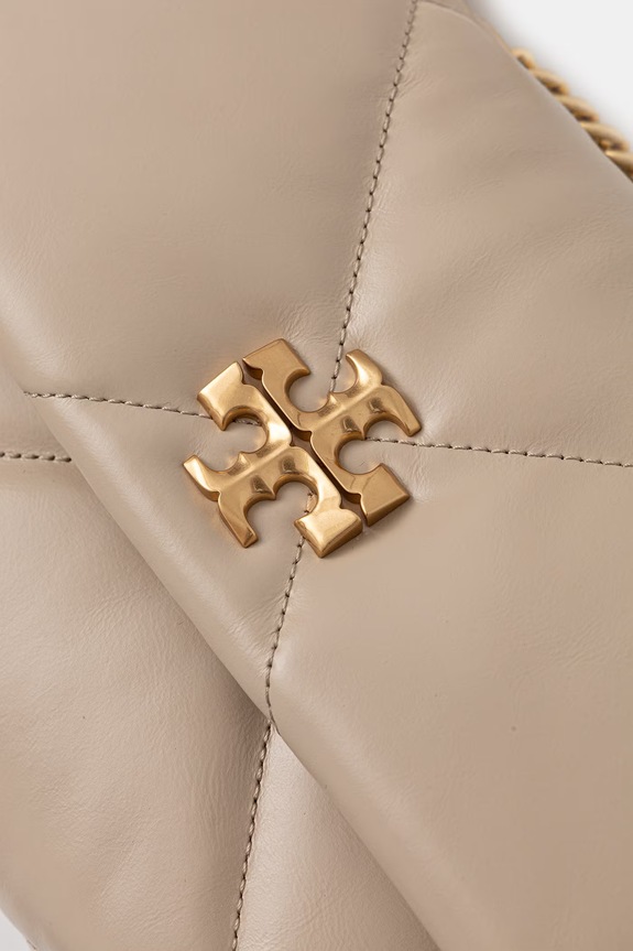 Tory Burch torebka damska skórzana Kira beżowy 154706