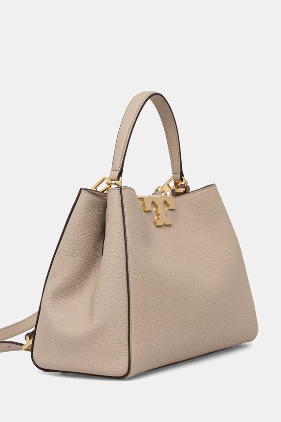 Tory Burch torebka damska skórzana Eleanor 174980 beżowy SS26