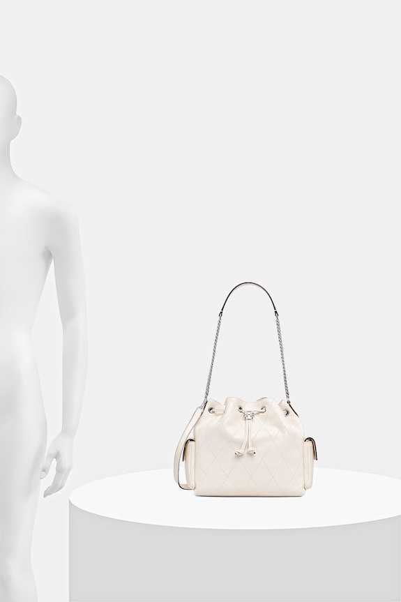 Tory Burch σάκος γυναικείος δερμάτινος Charlie 185831