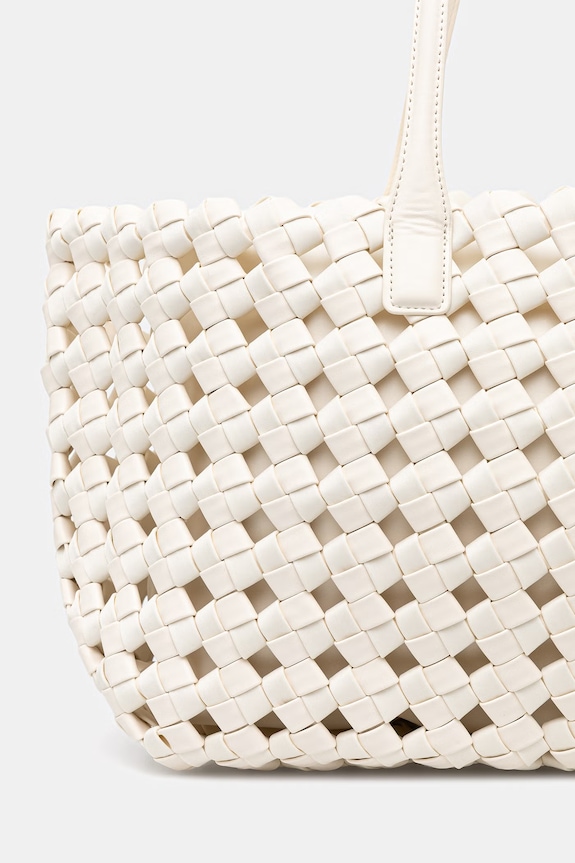 Akcesoria Marella torebka shopper damska z imitacji skóry MLASPUMA 2613511027200 beżowy