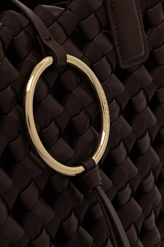 Marella torebka shopper damska z imitacji skóry MLASPUMA 2613511027200 brązowy