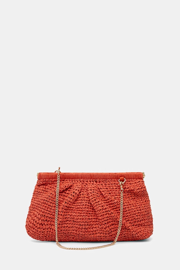 Doplnky Marella kabelka dámska pletená Emme by Marella 2615511042200 oranžová