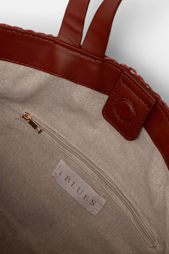 iBlues torba plażowa damska pleciona ARCA 2617511022200 multicolor