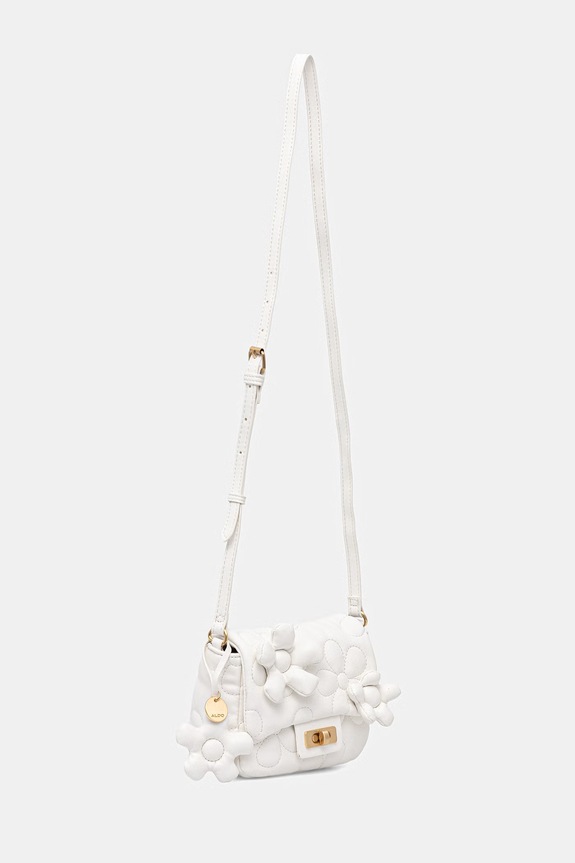 Aldo borsetta FFLOWERPUFFY FFLOWERPUFFY.100 bianco SS26