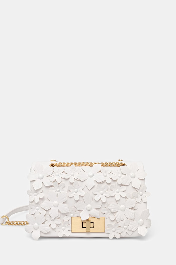 Torbica Aldo FLORELLA Ne ustreza A4 bela FLORELLA.100