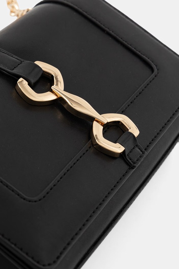 Aldo crossbody kabelka dámska CLAIRISSIA čierna CLAIRISSIA.001