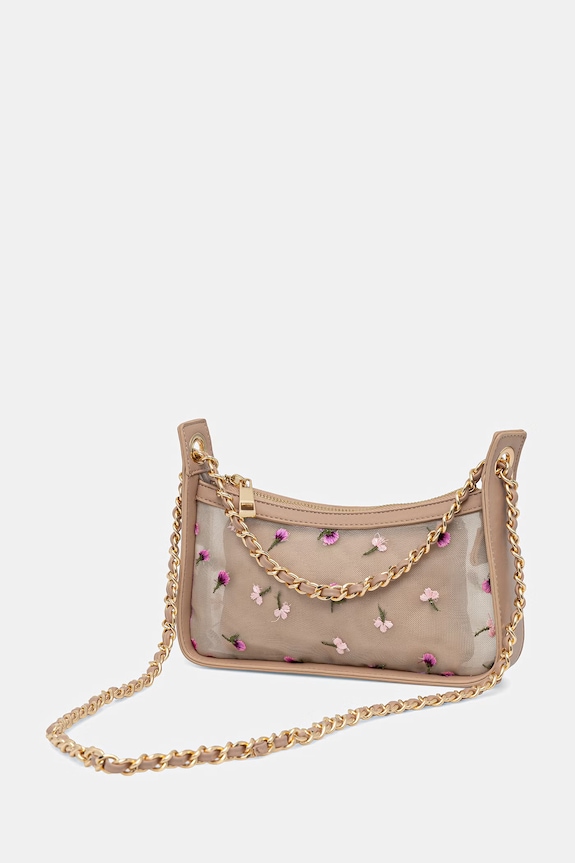 Doplnky Aldo crossbody dámska kabelka VICTORIANBELLE VICTORIANBELLE.271 béžová