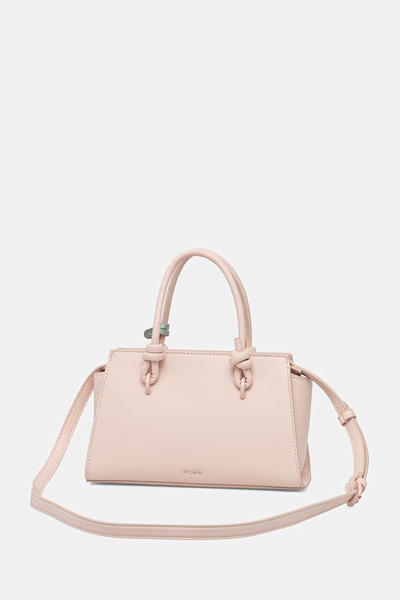 Doplnky Aldo crossbody kabelka dámska z imitácie kože ROSELUNE ROSELUNE.690 ružová