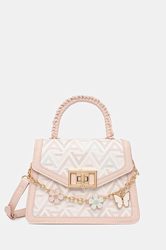 Aldo torebka crossbody damska z imitacji skóry LINDSAY beżowy LINDSAY.963