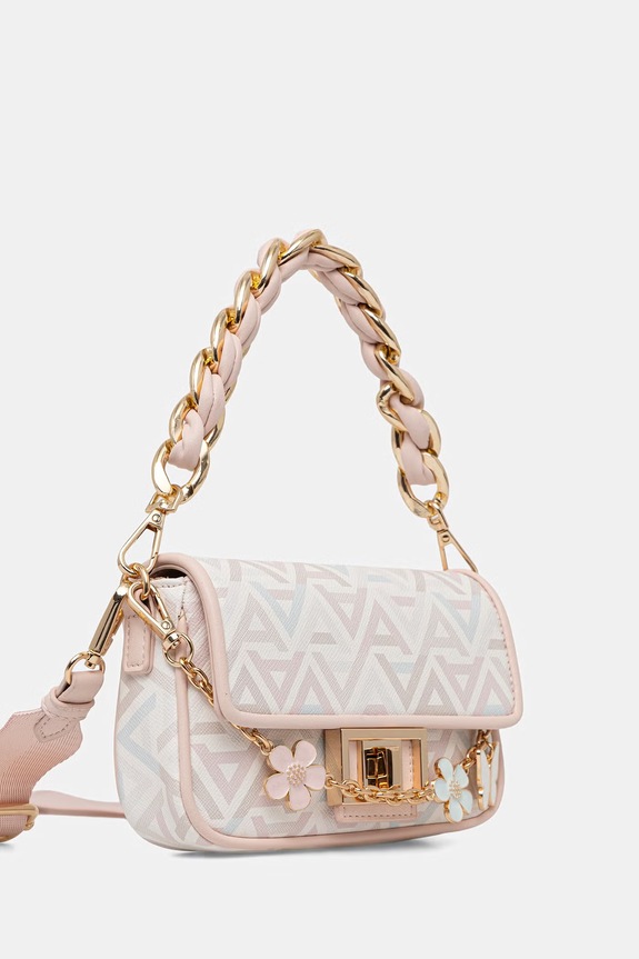 Aldo crossbody kabelka dámska z imitácie kože EMILEA EMILEA.963 béžová SS26