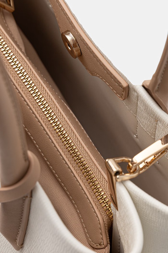Aldo crossbody kabelka dámska z imitácie kože LIVIIEA LIVIIEA.168 béžová