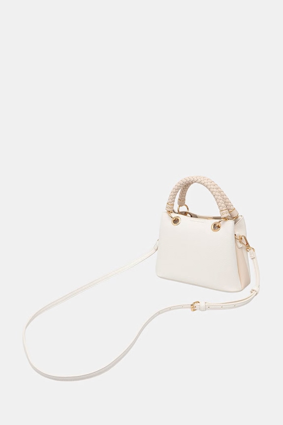 Akcesoria Aldo torebka crossbody damska z imitacji skóry LOTHYMINI LOTHYMINI.168 beżowy