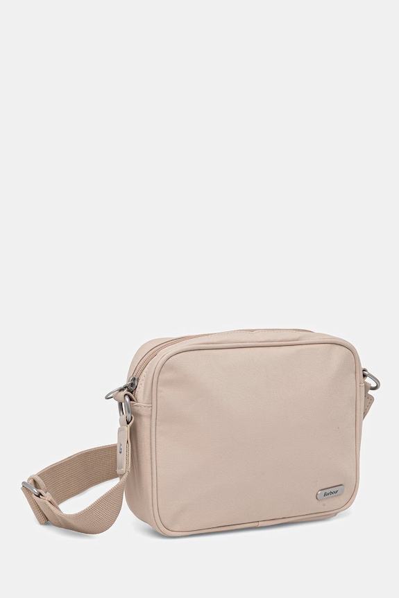 Barbour сумка крос-боді жіноча бавовняна Olivia LBA0444 бежевий SS26