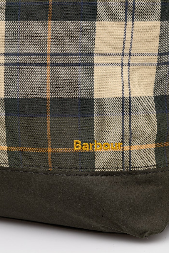 Barbour shopper torba za žene pamučna Mya zelena LBA0484