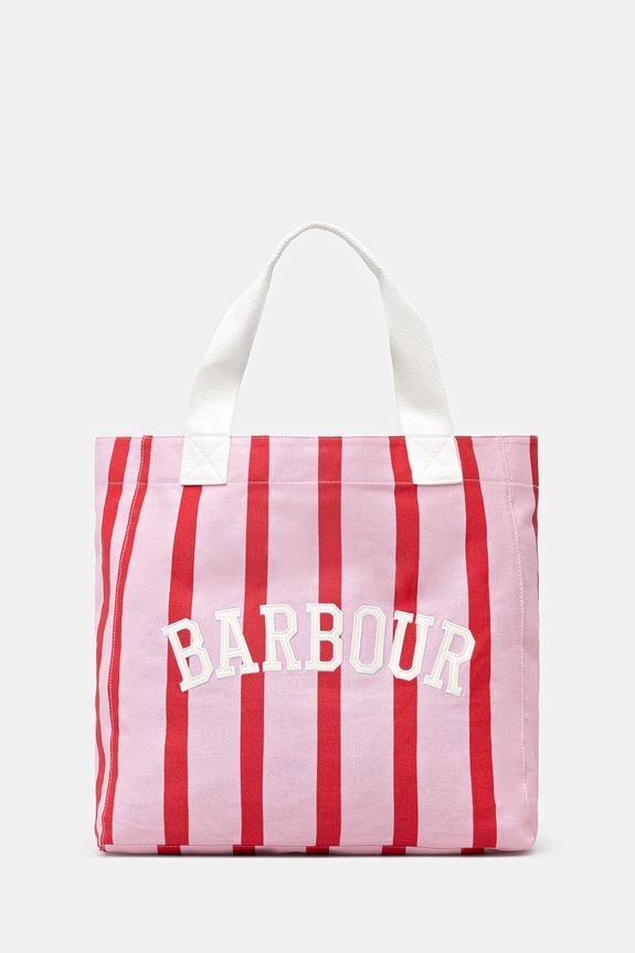 Barbour tote torba za žene pamučna Emily roza LBA0512