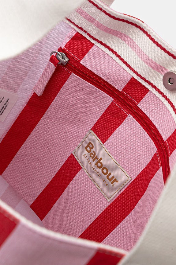 Barbour tote torba za žene pamučna Emily LBA0512 roza