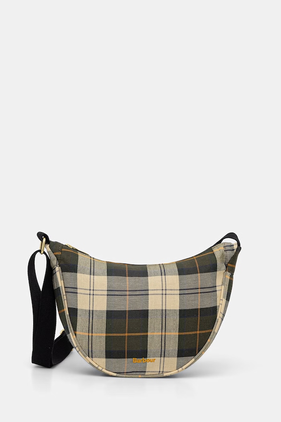 Barbour сумка crossbody для женщин из хлопка Mia зелёный LBA0521