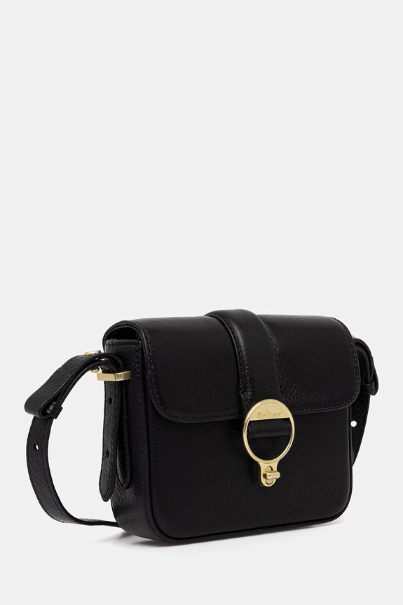 Barbour geantă crossbody pentru femei, din piele roz LBA0526 negru SS26