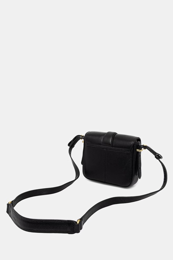 Barbour geantă crossbody pentru femei, din piele roz negru LBA0526