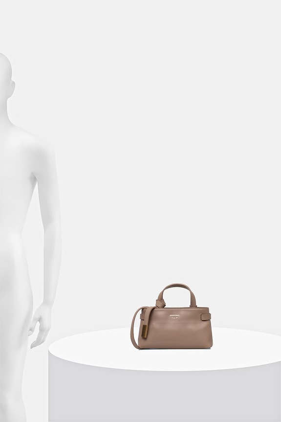 Кожена чанта Emporio Armani EW003830.AF22783