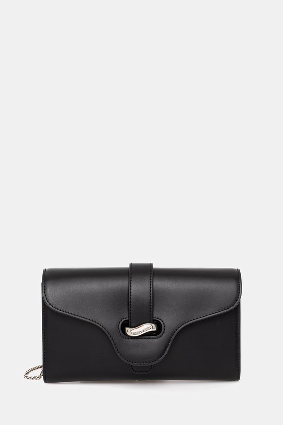 Кожаная сумочка Emporio Armani кожа чёрный EW004420.AF25356