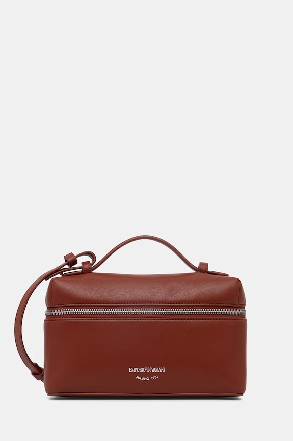 Emporio Armani női bőr keresztpántos táska burgundia EW004564.AF19229
