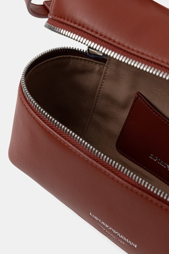 Emporio Armani női bőr keresztpántos táska EW004564.AF19229 burgundia