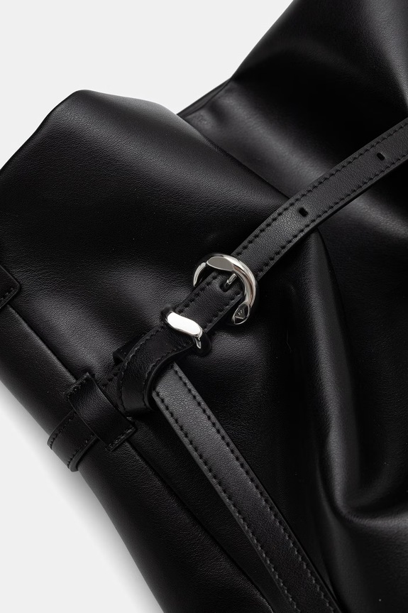 Emporio Armani сумка-шоппер для женщин кожаная чёрный EW004751.AF13383