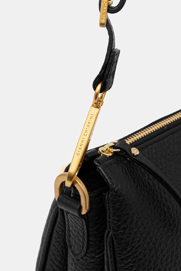 Kožna torba Gianni Chiarini BROOKE crna BS.10913.TKL