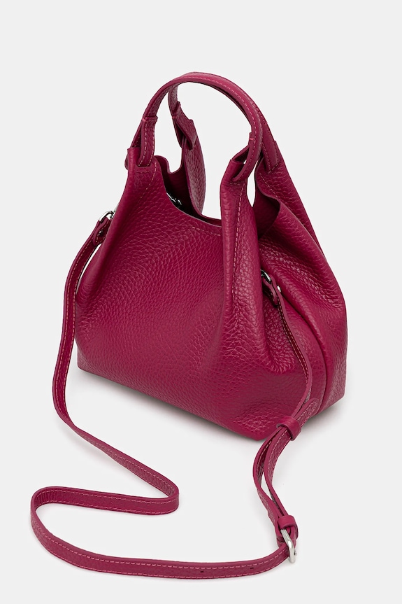 Kiegészítők Gianni Chiarini bőr táska DUA BS.9719.RNGDBL.T.U. rózsaszín