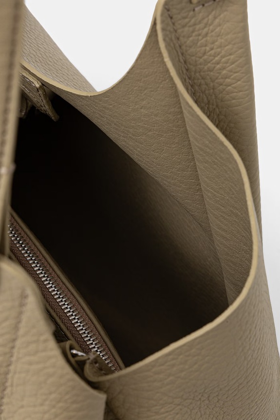 Gianni Chiarini сумка-шопер жіноча шкіряна DUA зелений BS.9720.RNGDBL.T.U