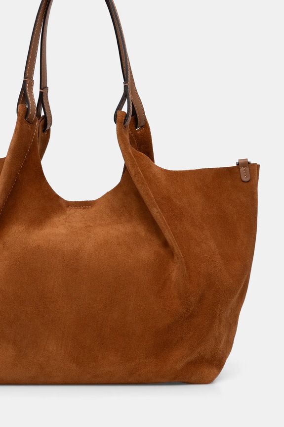 Αξεσουάρ Τσάντα σουέτ Gianni Chiarini DUA BS.9780.CM.PL καφέ