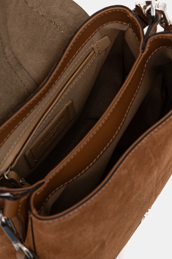 Gianni Chiarini torebka zamszowa HELENA ROUND BS.12386.CMBRC