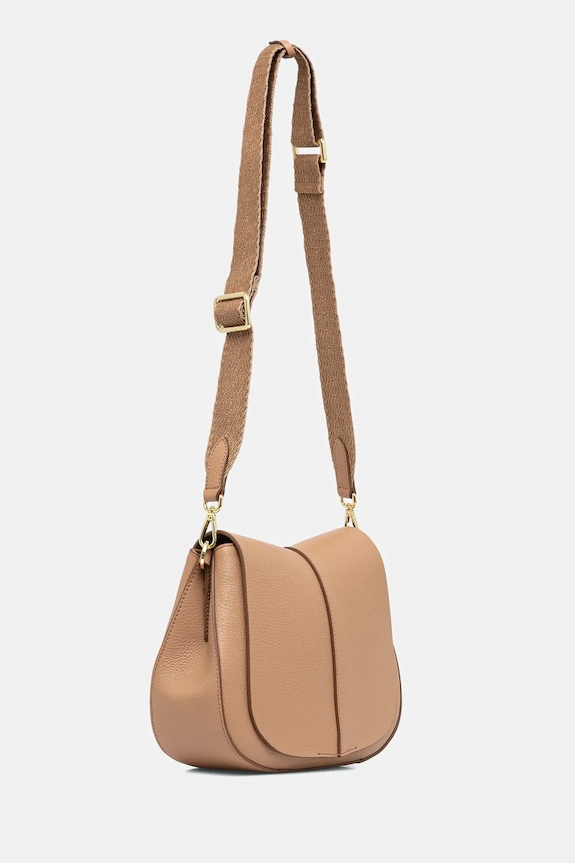 Gianni Chiarini borsa a mano in pelle HELENA ROUND BS.6036/COMM.GRN.NAOP marrone SS26