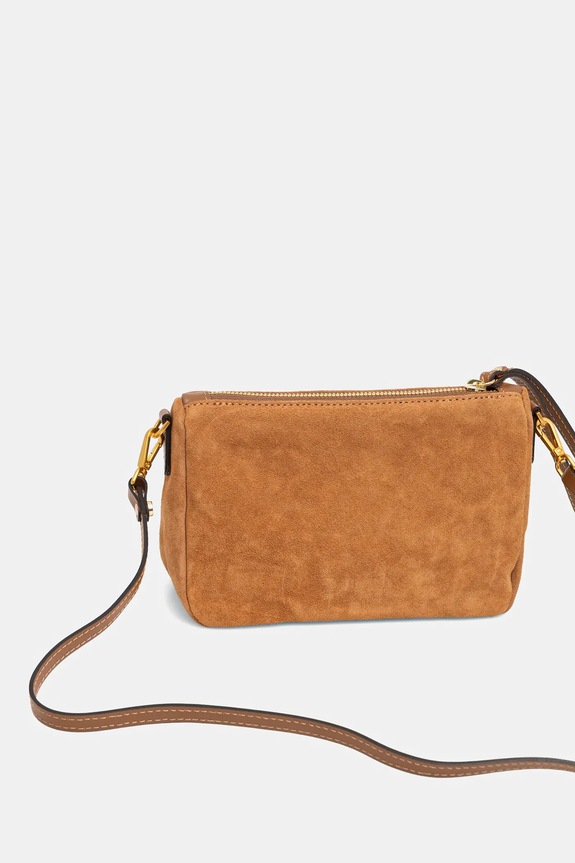 Αξεσουάρ Τσάντα σουέτ Gianni Chiarini NORA POUCH BS.10224.CM.PL καφέ