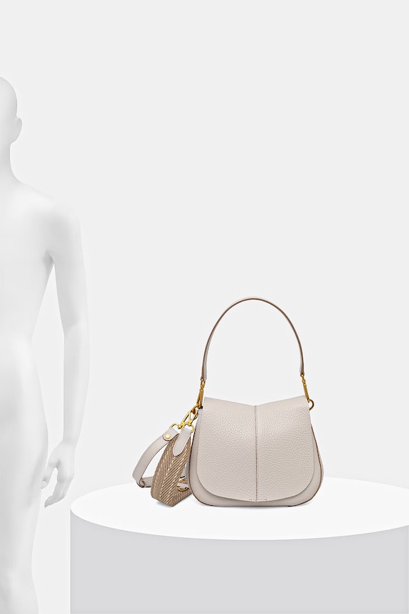 Gianni Chiarini geantă crossbody de damă din piele HELENA ROUND BS.11086.TKL.NAMCP