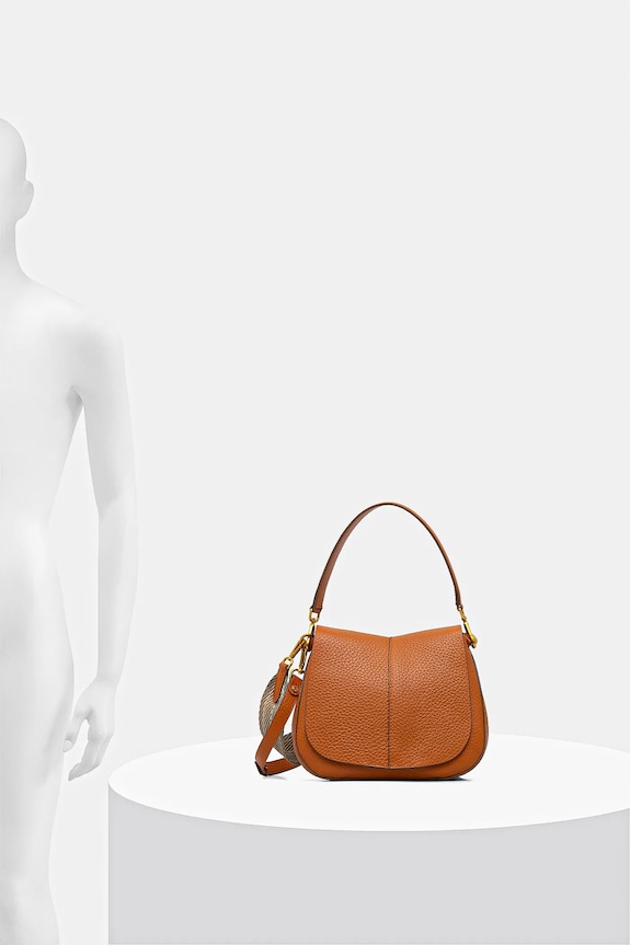 Gianni Chiarini geantă crossbody de damă din piele HELENA ROUND BS.11086.TKL.NAMCP