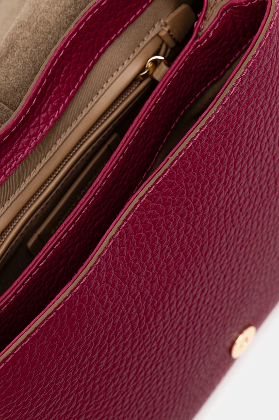 Gianni Chiarini borsa a tracollo da donna in pelle HELENA ROUND BS.11086.TKL.NAMCP rosa