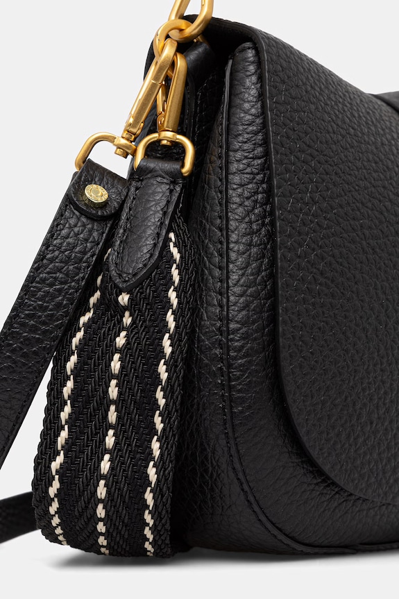 Gianni Chiarini crossbody kabelka dámska kožená HELENA ROUND čierna BS.11086.TKL.NAMCP