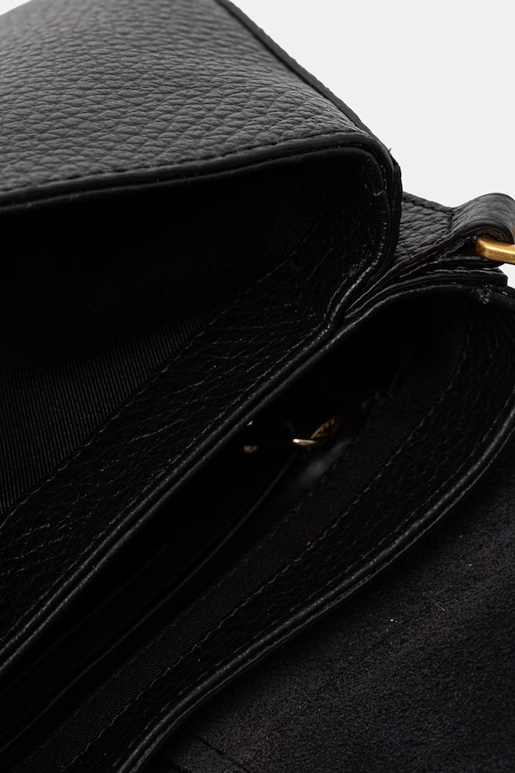 Gianni Chiarini crossbody kabelka dámska kožená HELENA ROUND BS.11086.TKL.NAMCP čierna