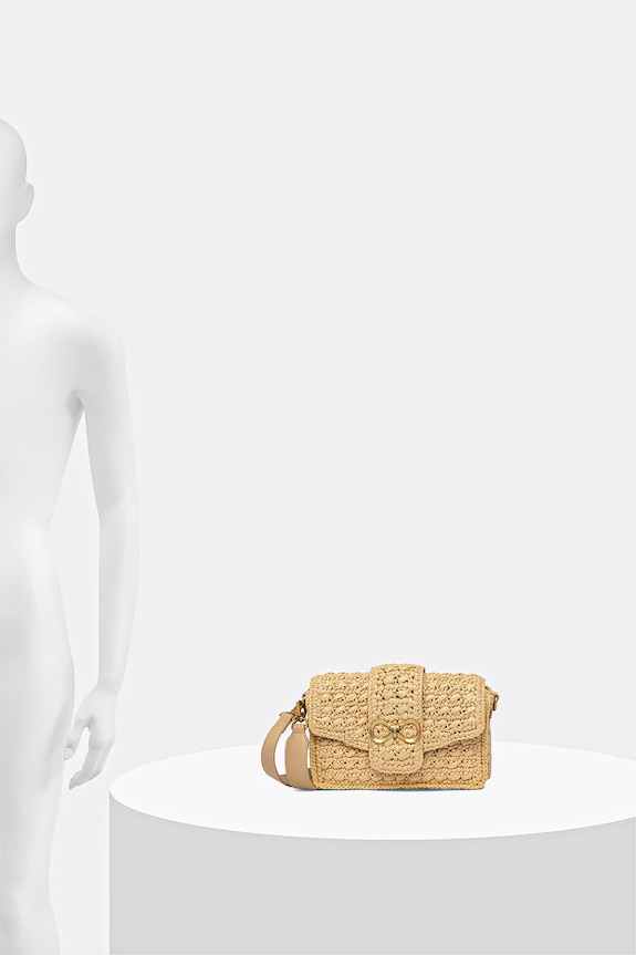 Twinset torebka crossbody damska pleciona 261TB7390