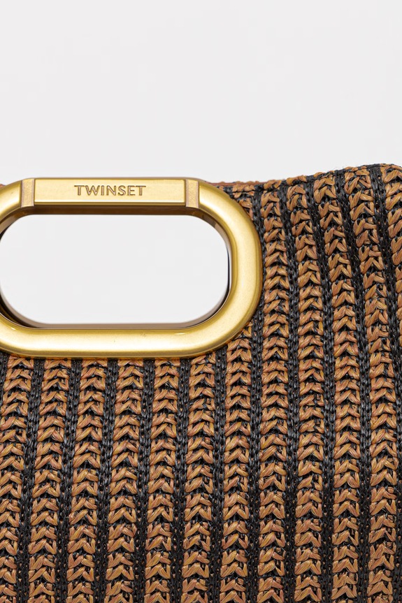 Twinset torebka brązowy 261TB7500