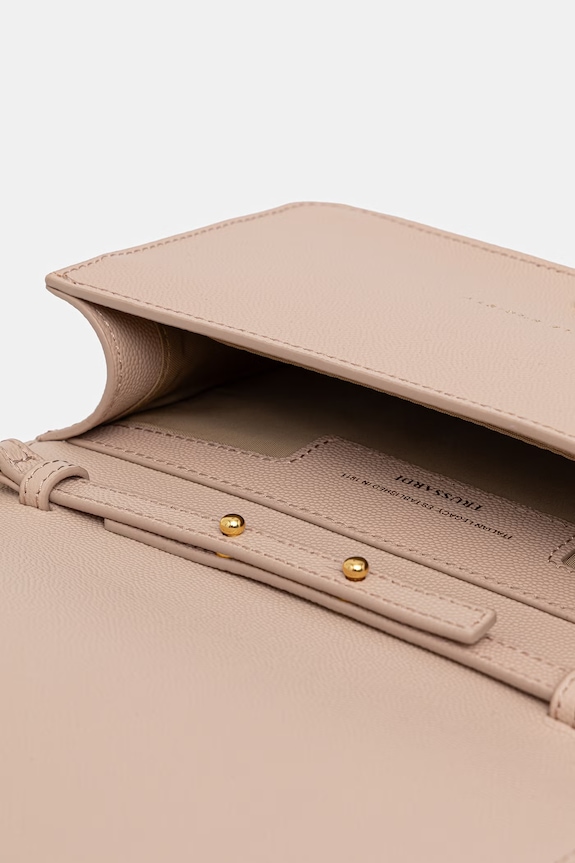 Trussardi poșetă de piele Z392E106554N bej