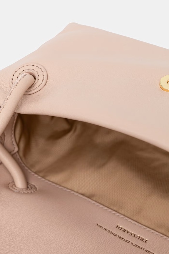Trussardi torebka shopper damska skórzana Z610E006437N różowy