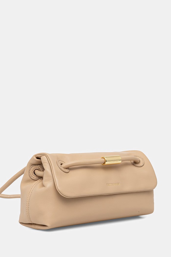 Trussardi torebka shopper damska skórzana Z610E006437N beżowy SS26