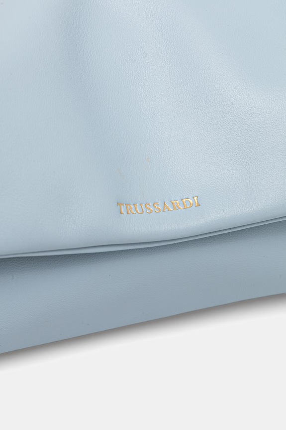 Trussardi kabelka typu shopper dámska kožená modrá Z610E006437N