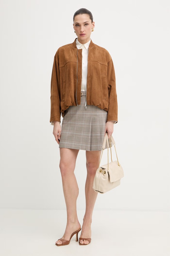 Δερμάτινη τσάντα Trussardi Z611E206558N